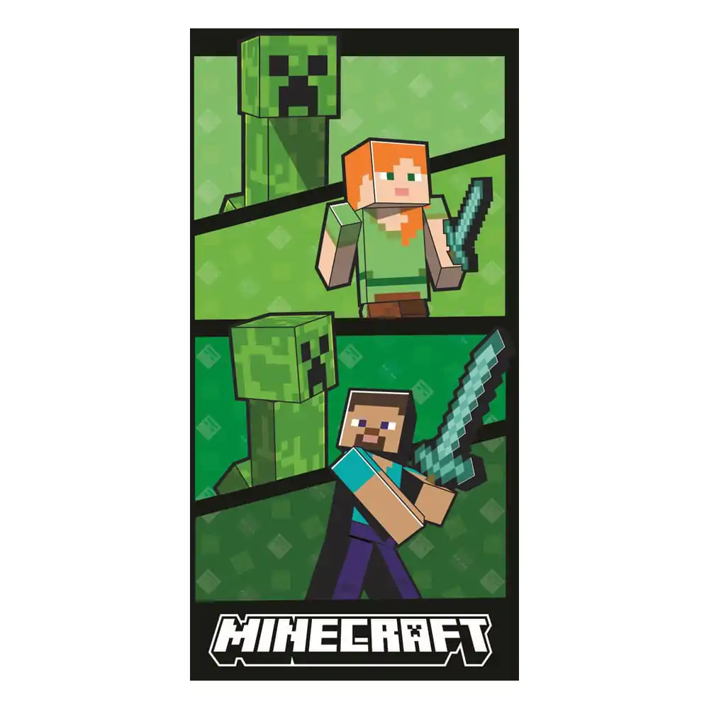 Minecraft Ručník Ver. 2 140 x 70 cm fotografii produktu