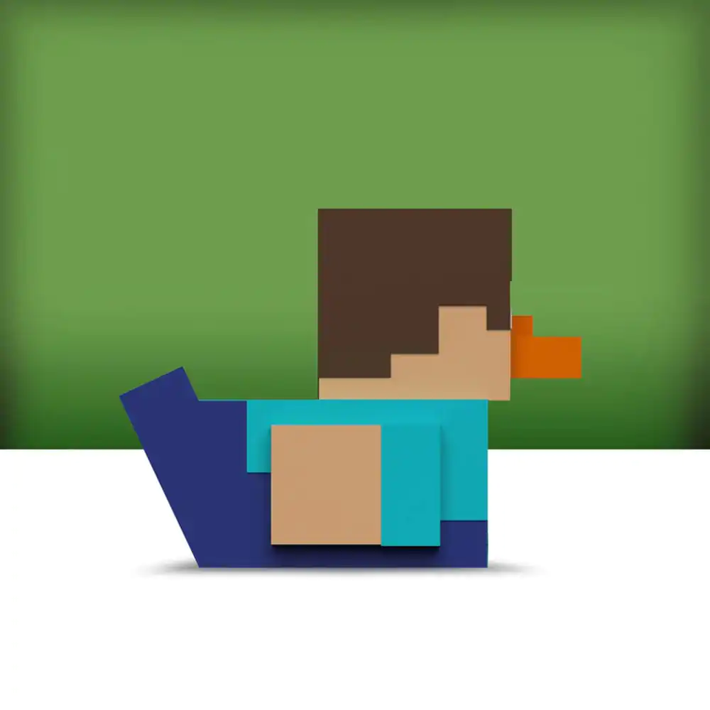 Minecraft Tubbz Mini PVC figurka Steve 5 cm fotografii produktu