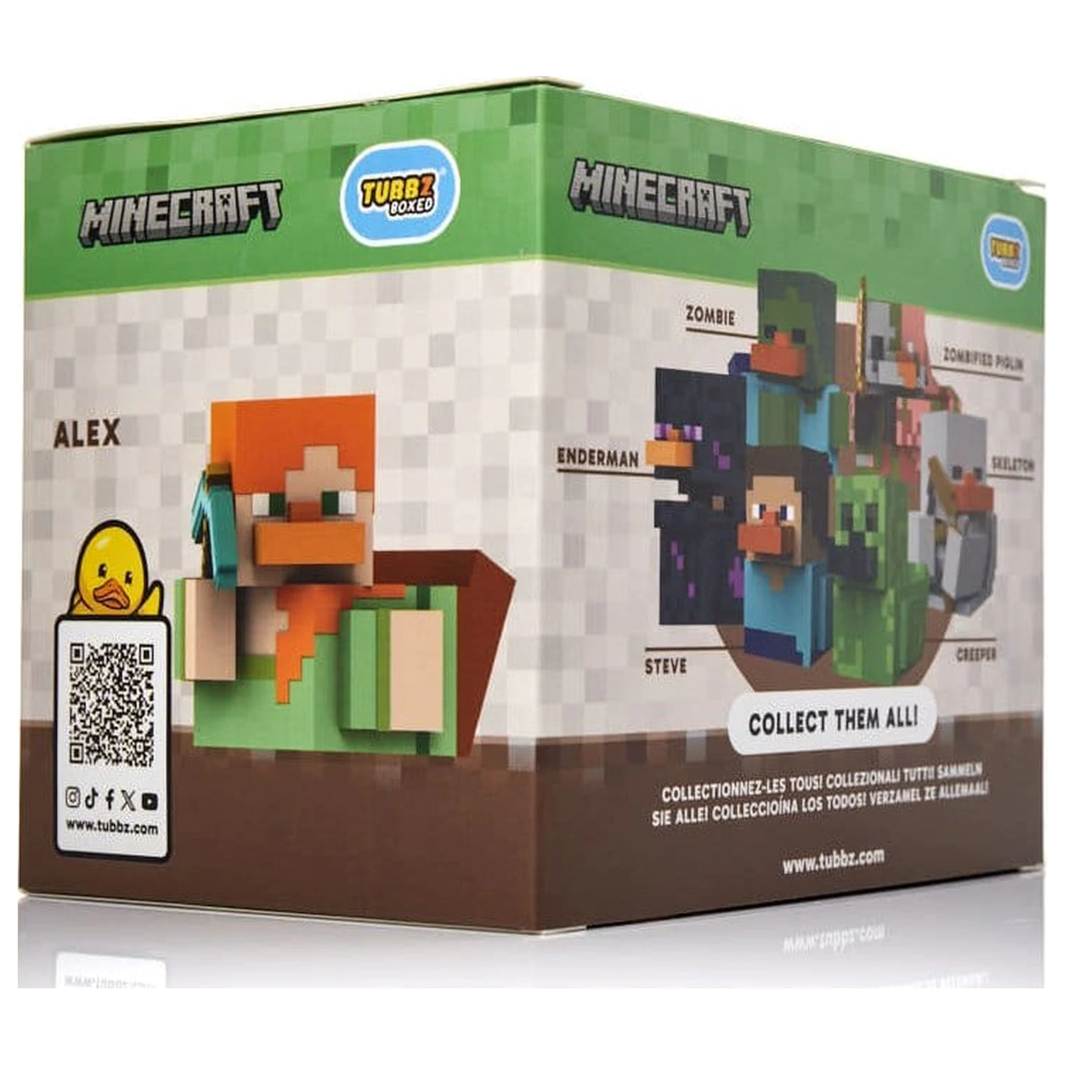 Minecraft Tubbz PVC figurka Alex Boxed Edition 10 cm fotografii produktu