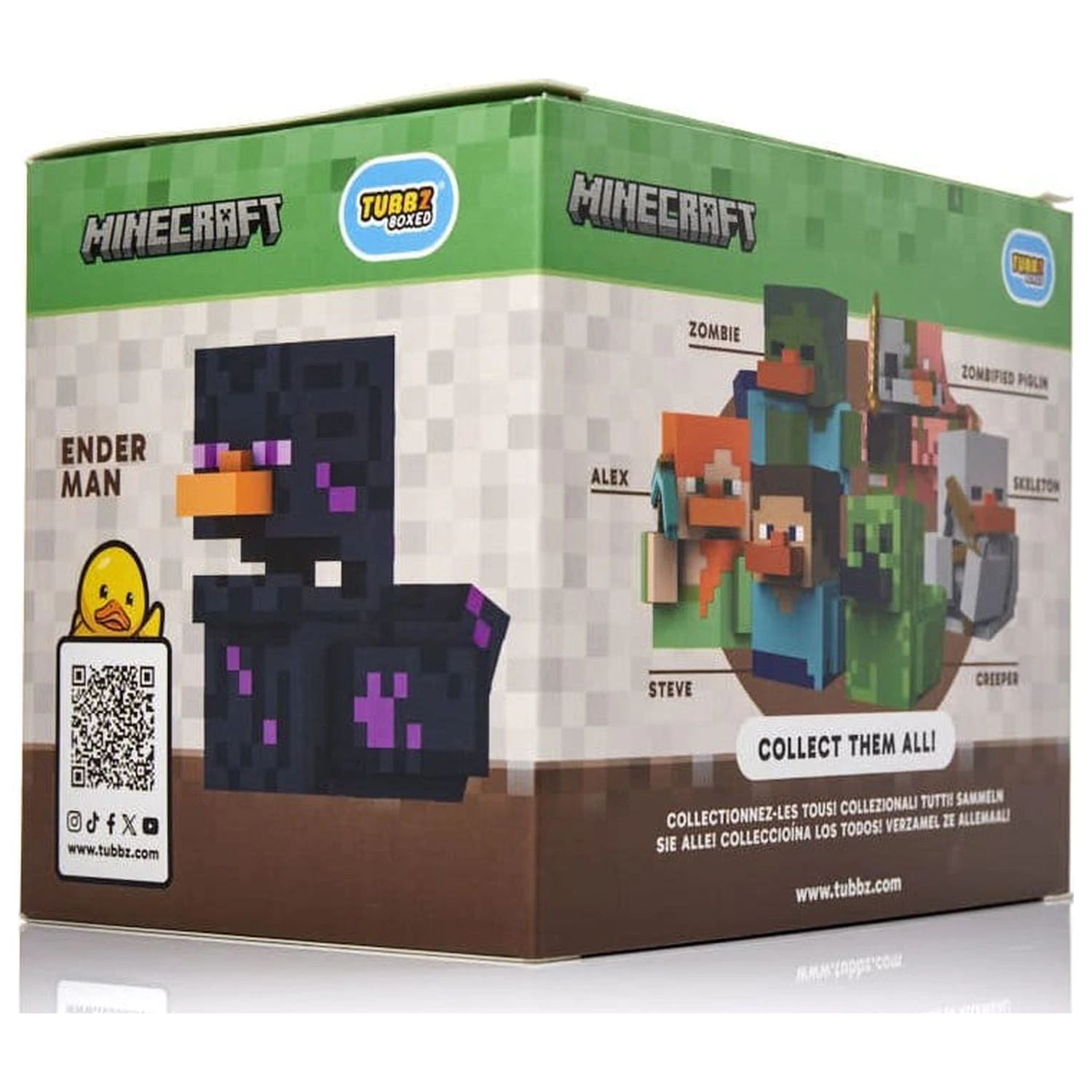 Minecraft Tubbz PVC figurka Enderman v krabičce 10 cm fotografii produktu