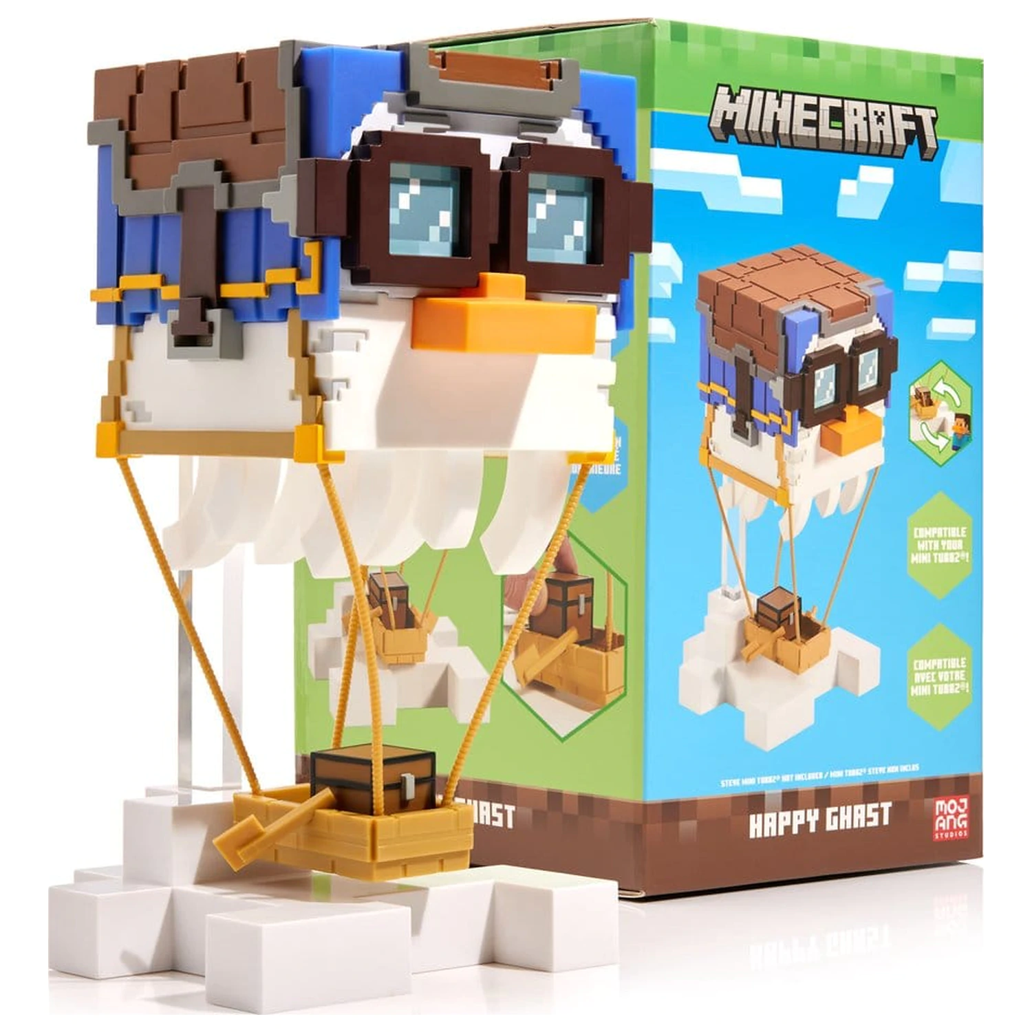 Minecraft Tubbz PVC vozidlo Happy Ghast 25,2 cm fotografii produktu