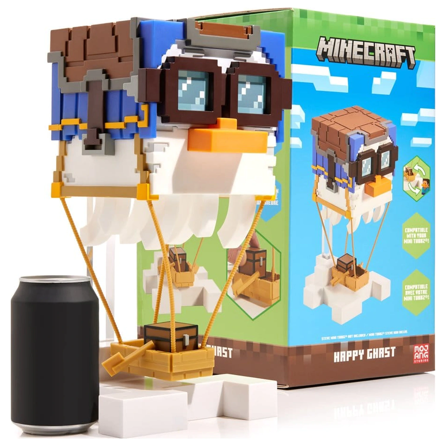 Minecraft Tubbz PVC vozidlo Happy Ghast 25,2 cm fotografii produktu
