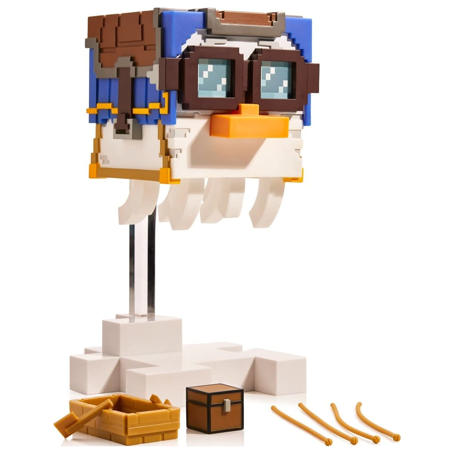Minecraft Tubbz PVC vozidlo Happy Ghast 25,2 cm fotografii produktu