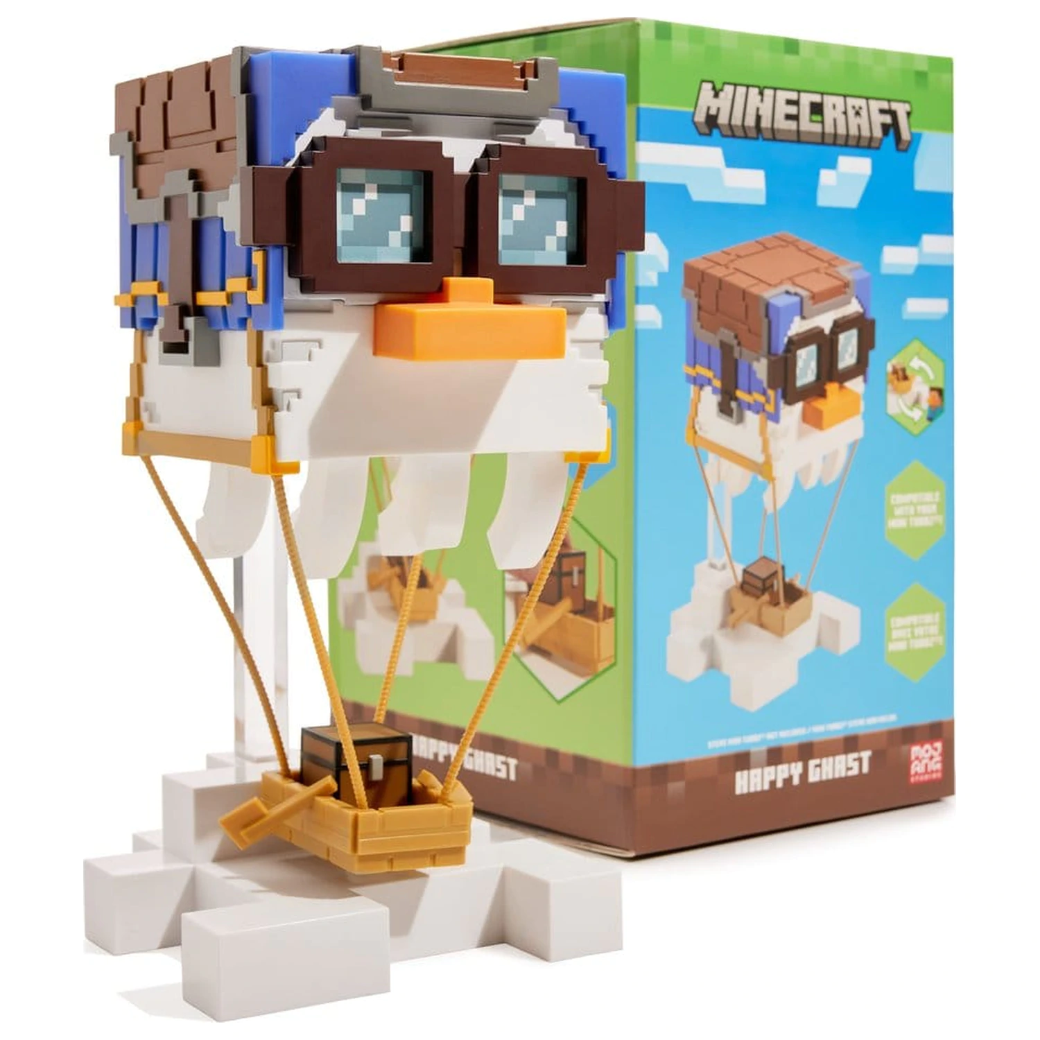 Minecraft Tubbz PVC vozidlo Happy Ghast 25,2 cm fotografii produktu