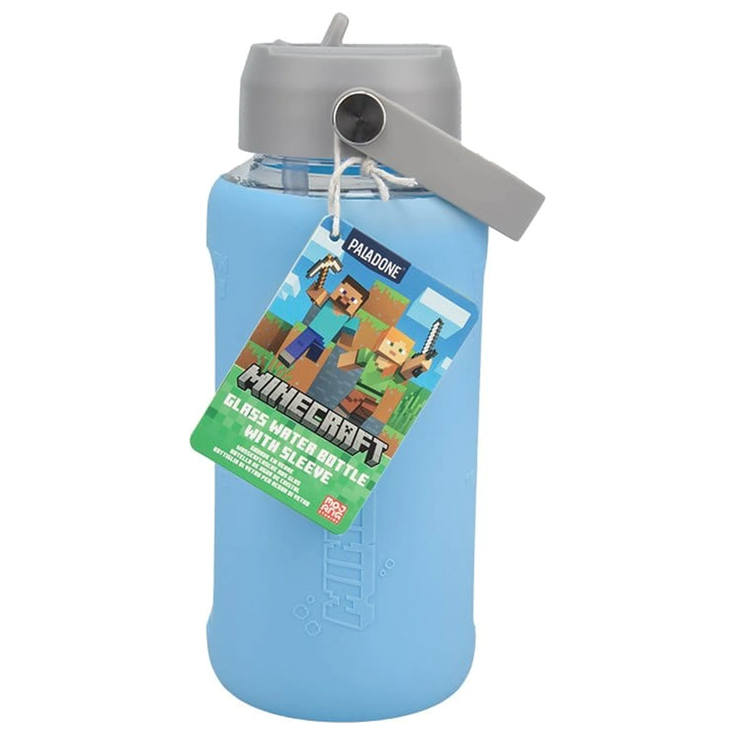 Minecraft skleněná láhev na vodu s obalem fotografii produktu