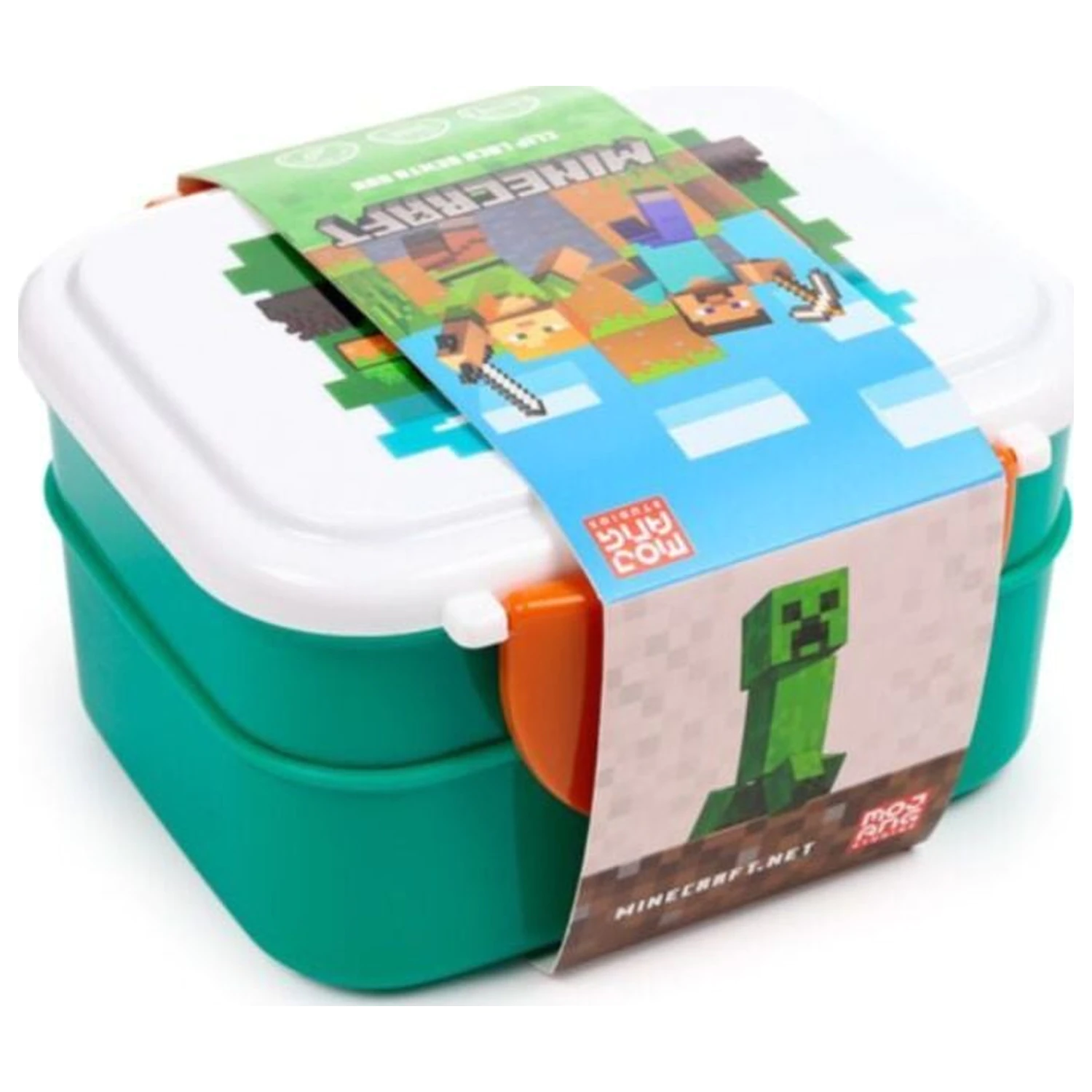 Minecraft svačinový box a sada příborů fotografii produktu