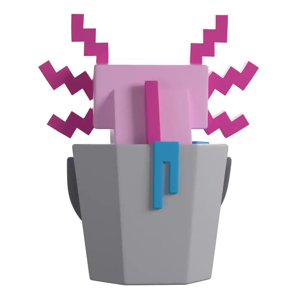 Minecraft Vinyl Figurka Axolotl 10 cm fotografii produktu