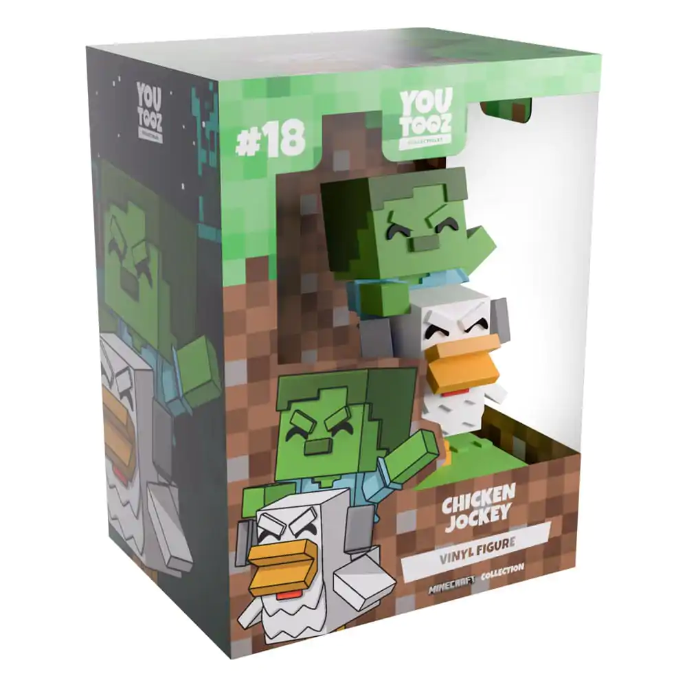 Minecraft Vinylová figurka Chicken Jockey 12 cm fotografii produktu