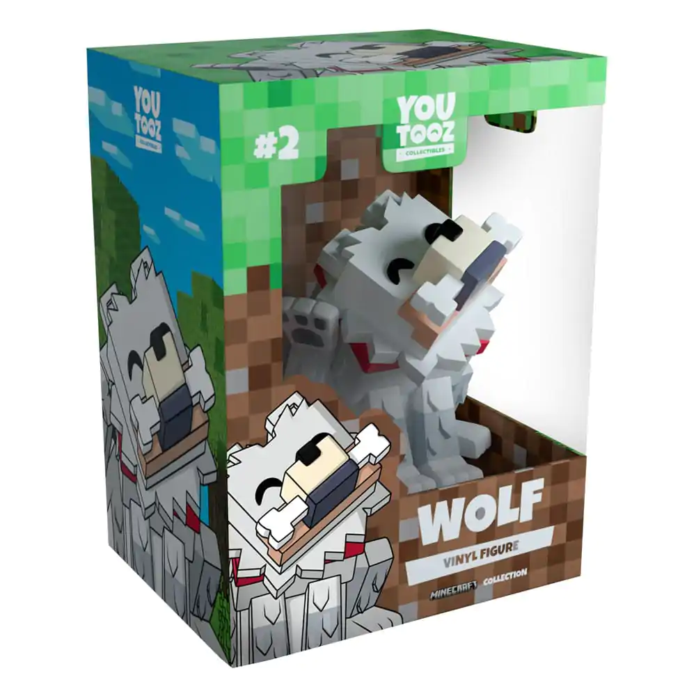 Minecraft Vinyl Figure Strašidelný Vlk 10 cm fotografii produktu