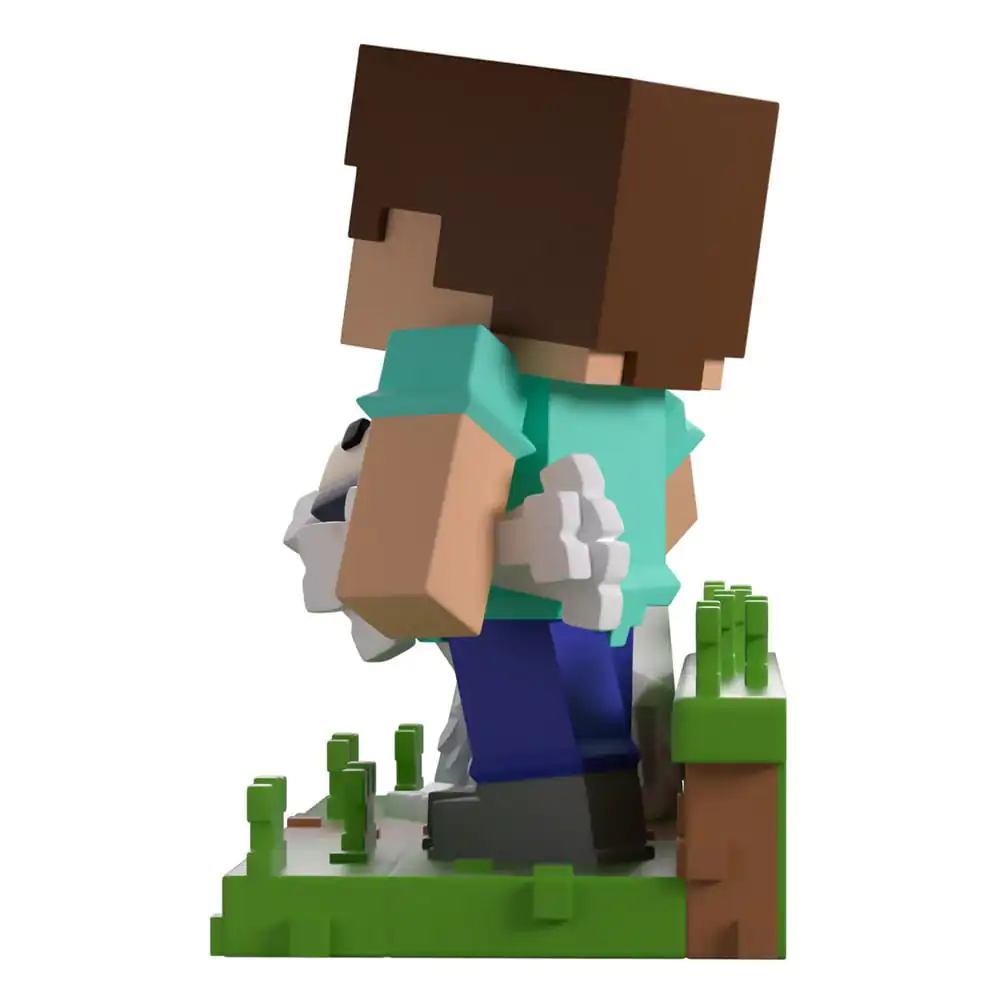 Minecraft vinylová figurka ochočování vlka 10 cm fotografii produktu