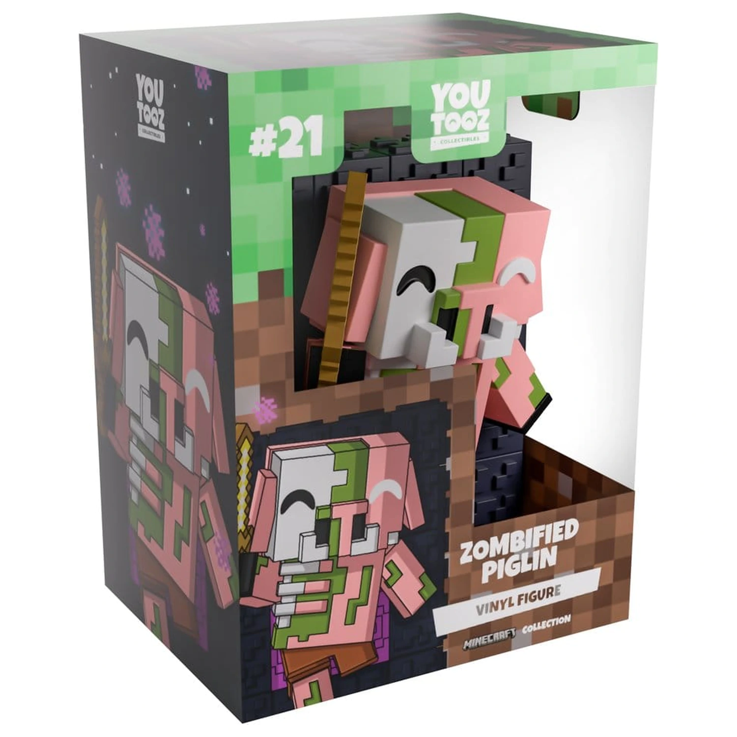 Minecraft Vinylová figurka Zombified Piglin 13 cm fotografii produktu
