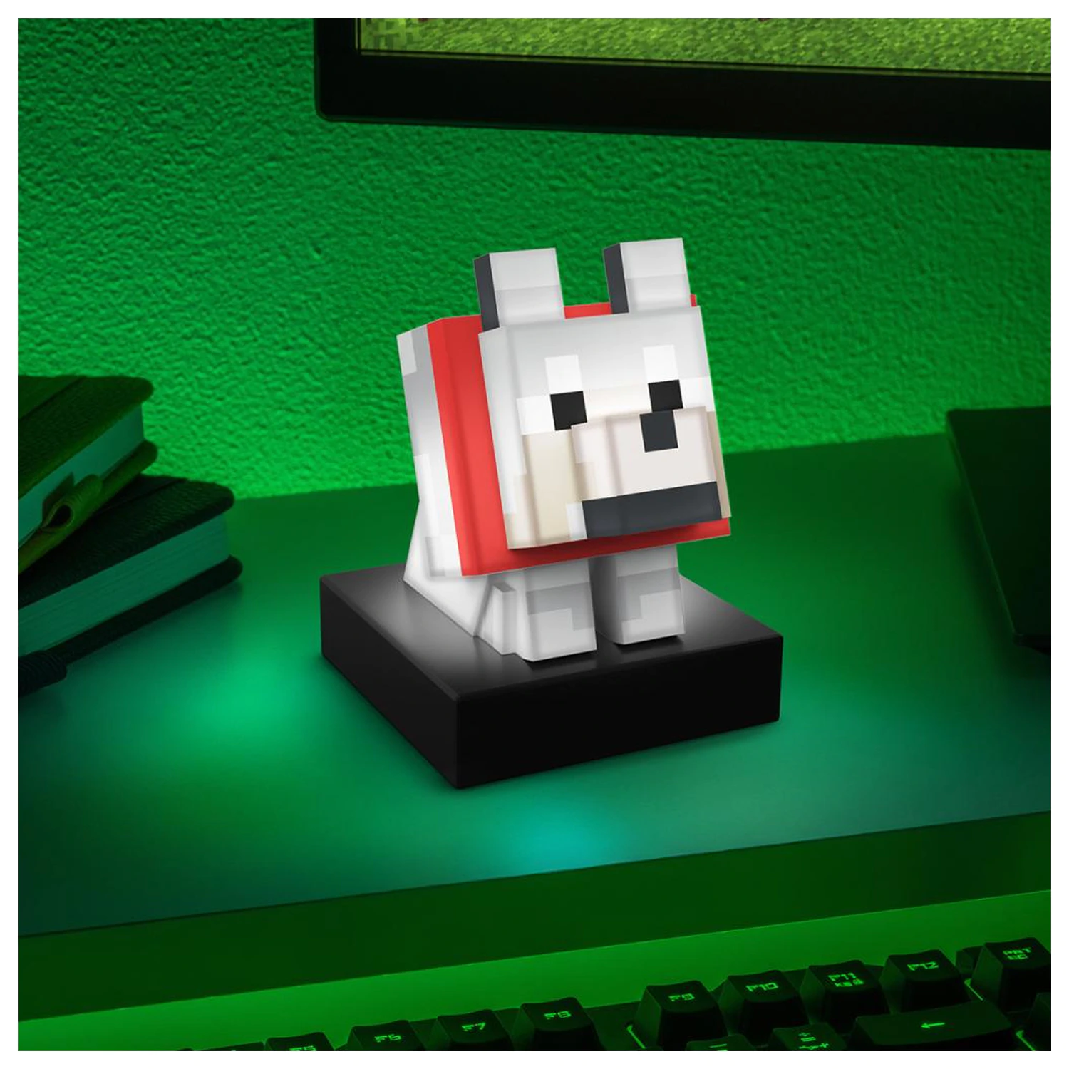 Minecraft Vlčí Ikonová Lampa fotografii produktu
