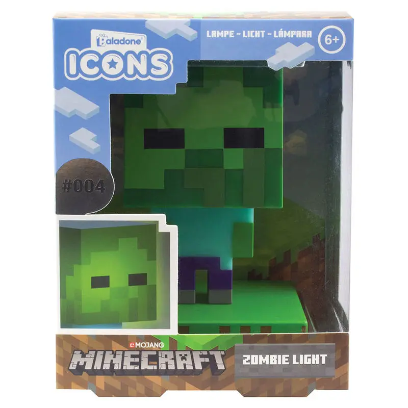 Minecraft 3D Ikonka Lampa Zombie fotografii produktu
