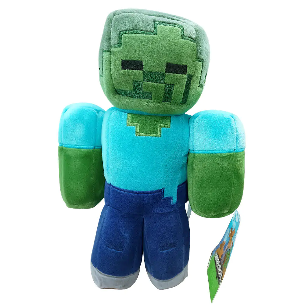 Minecraft Zombie plyšová hračka 30cm fotografii produktu