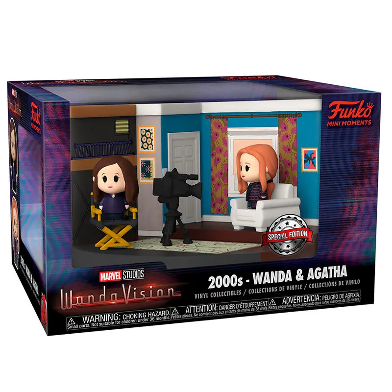 WandaVision POP! Mini Moment sada vinyl figurek Living Room 00's 4 cm fotografii produktu