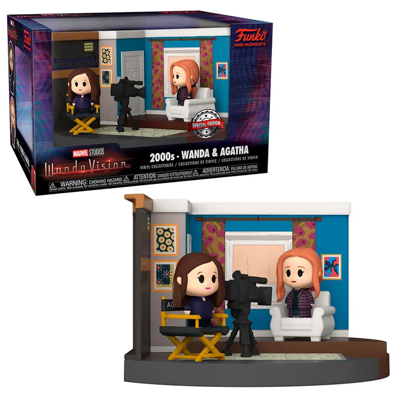 WandaVision POP! Mini Moment sada vinyl figurek Living Room 00's 4 cm fotografii produktu
