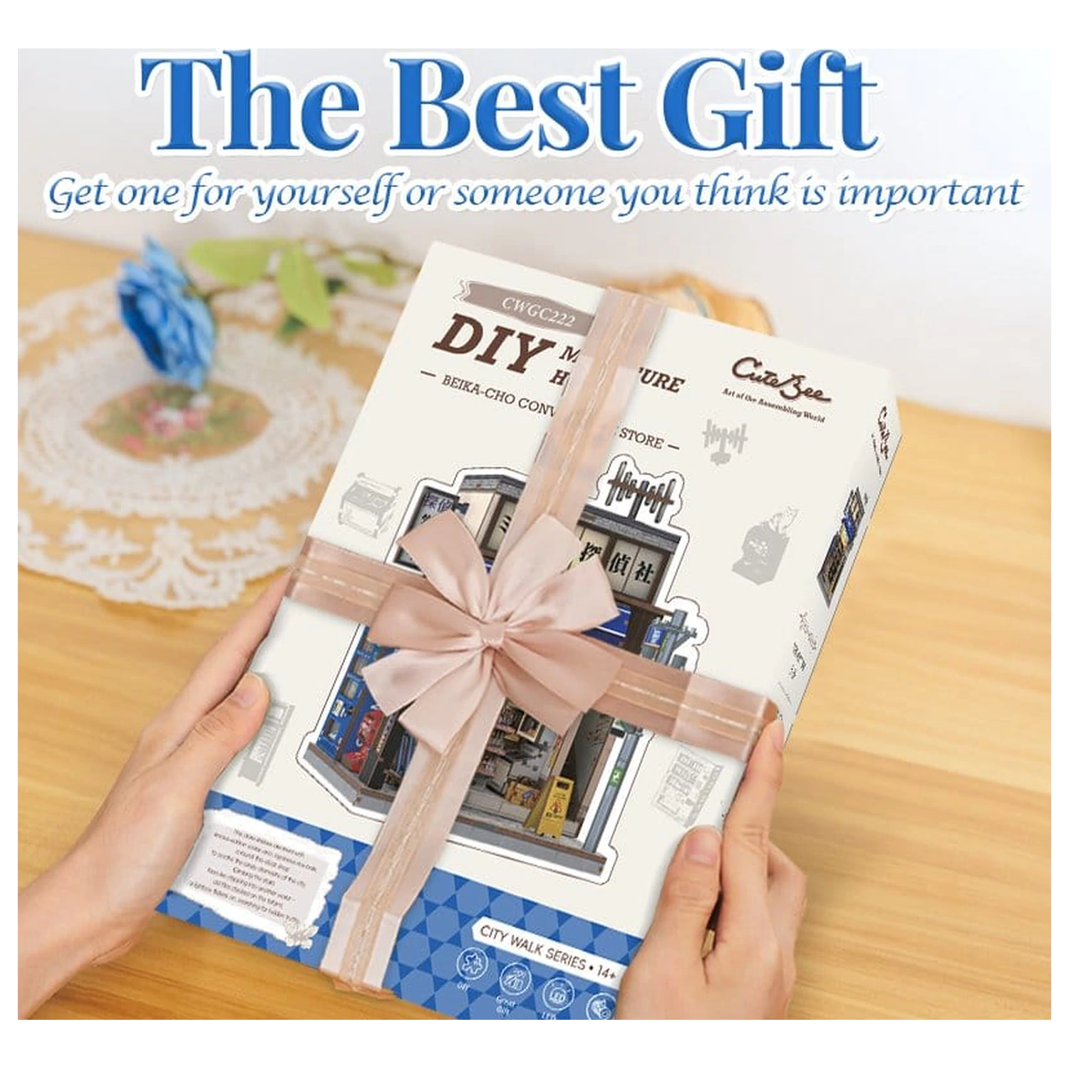 Model Kit Miniaturní dům Beika-cho Convenience Store 22 x 15 cm fotografii produktu