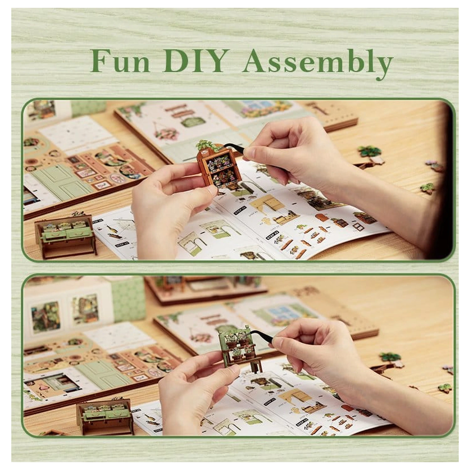 Modelová stavebnice miniaturního domu Champs-Élysées Florist 18 x 16 cm fotografii produktu