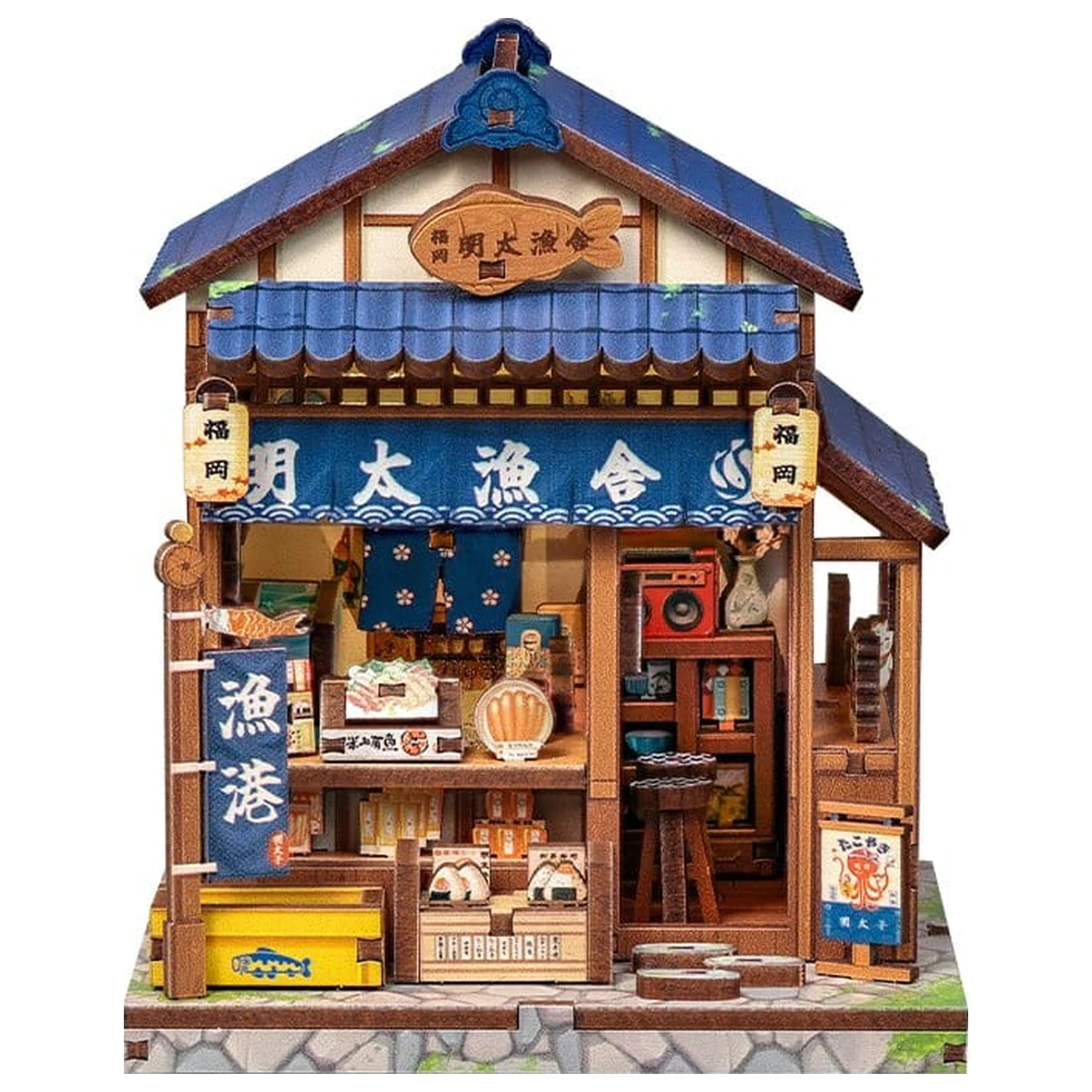 Model Sada miniaturního domku Fukuoka Mentaiko Kuchyň 11 x 9 cm fotografii produktu