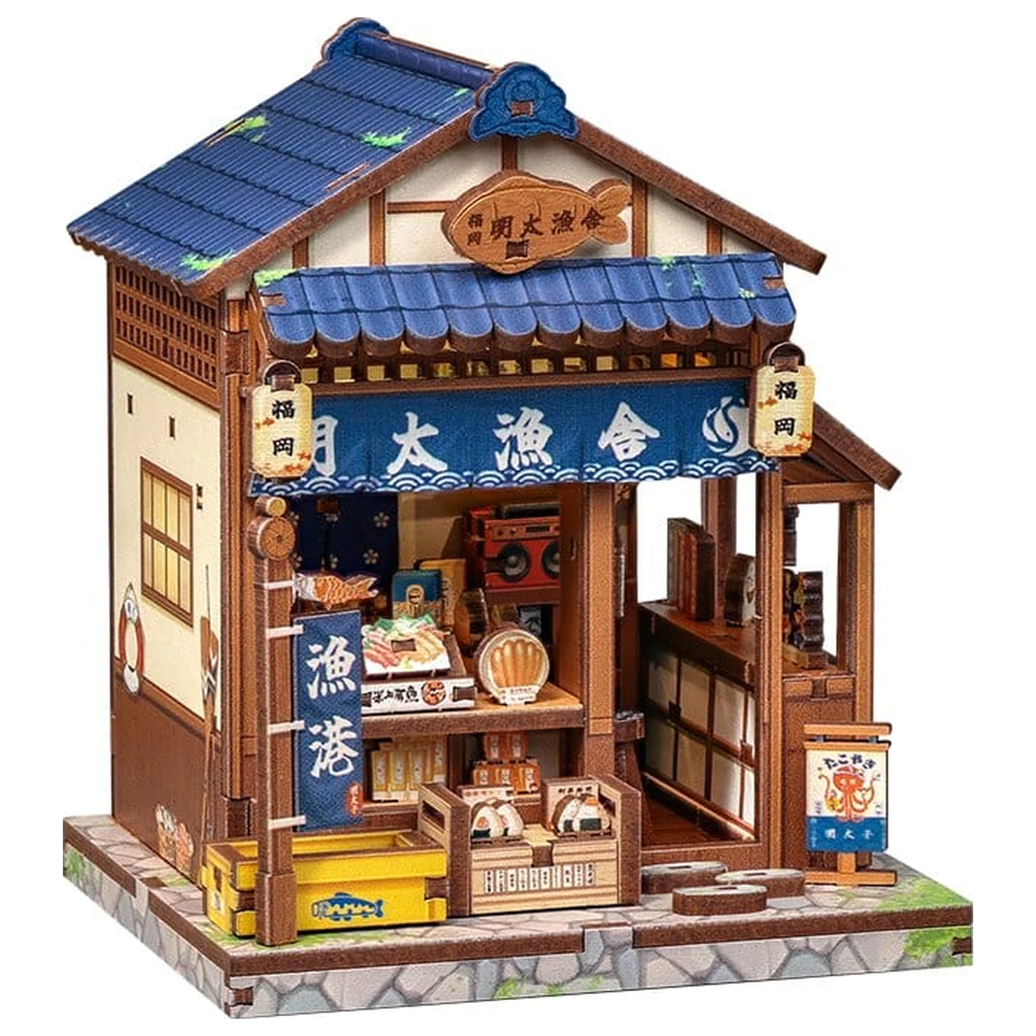 Model Sada miniaturního domku Fukuoka Mentaiko Kuchyň 11 x 9 cm fotografii produktu