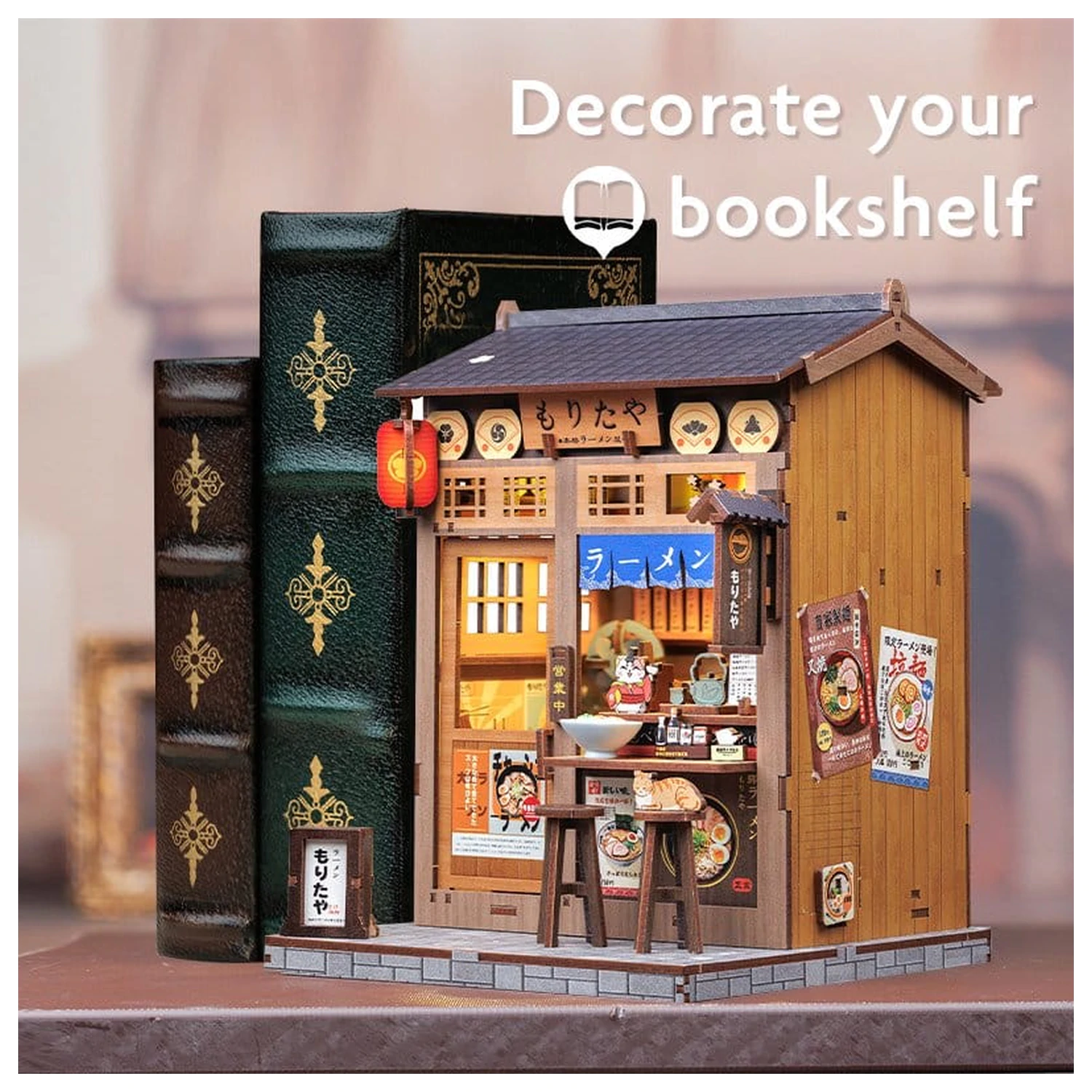 Sada modelu miniaturního domu Morita-Ya 21 x 16 cm fotografii produktu
