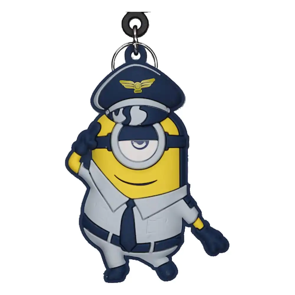 Minions 2 PVC Klíčenka na tašku Pilot Stuart fotografii produktu