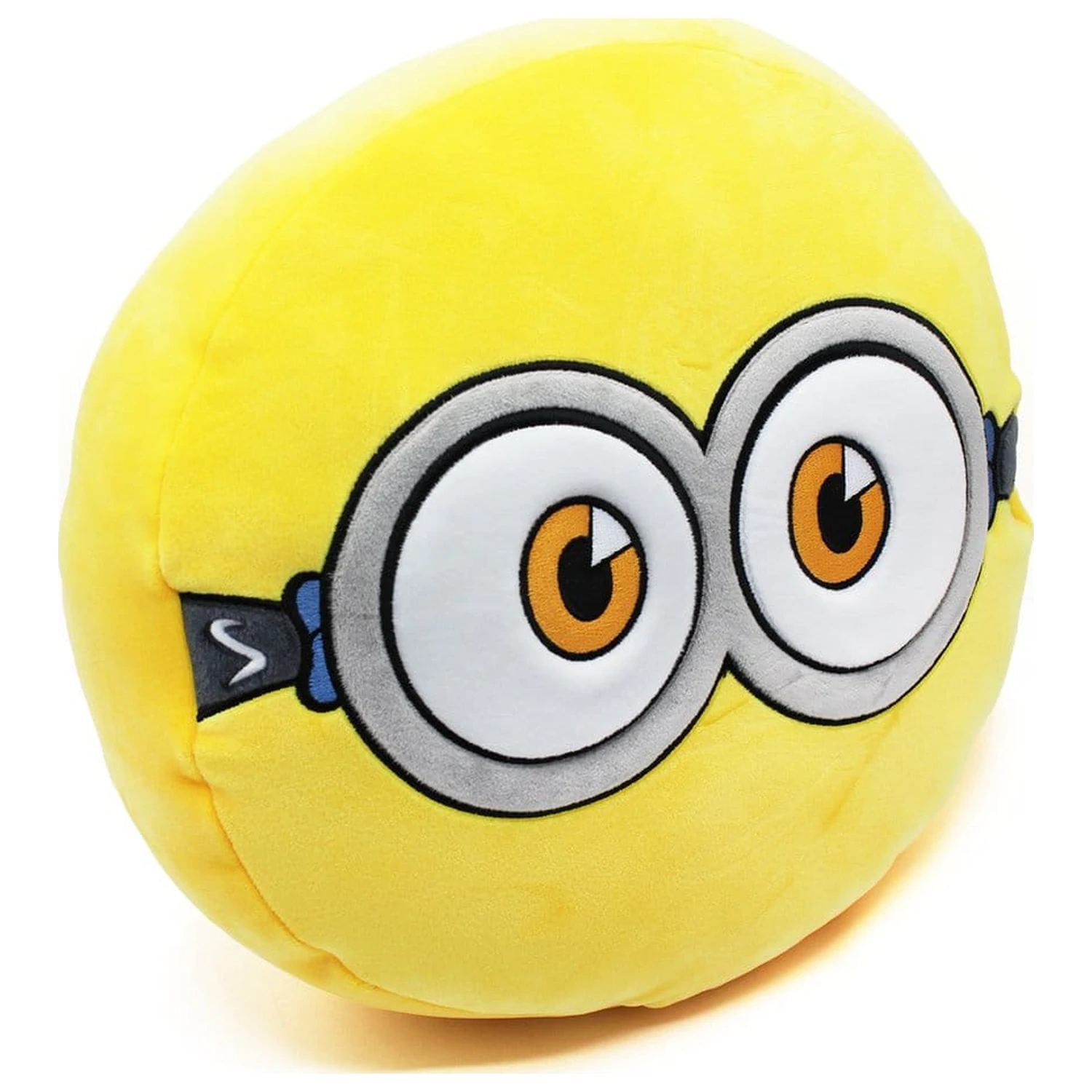 Minions 3 kulatý plyšový polštář vyšívaný 30x10x30 cm fotografii produktu