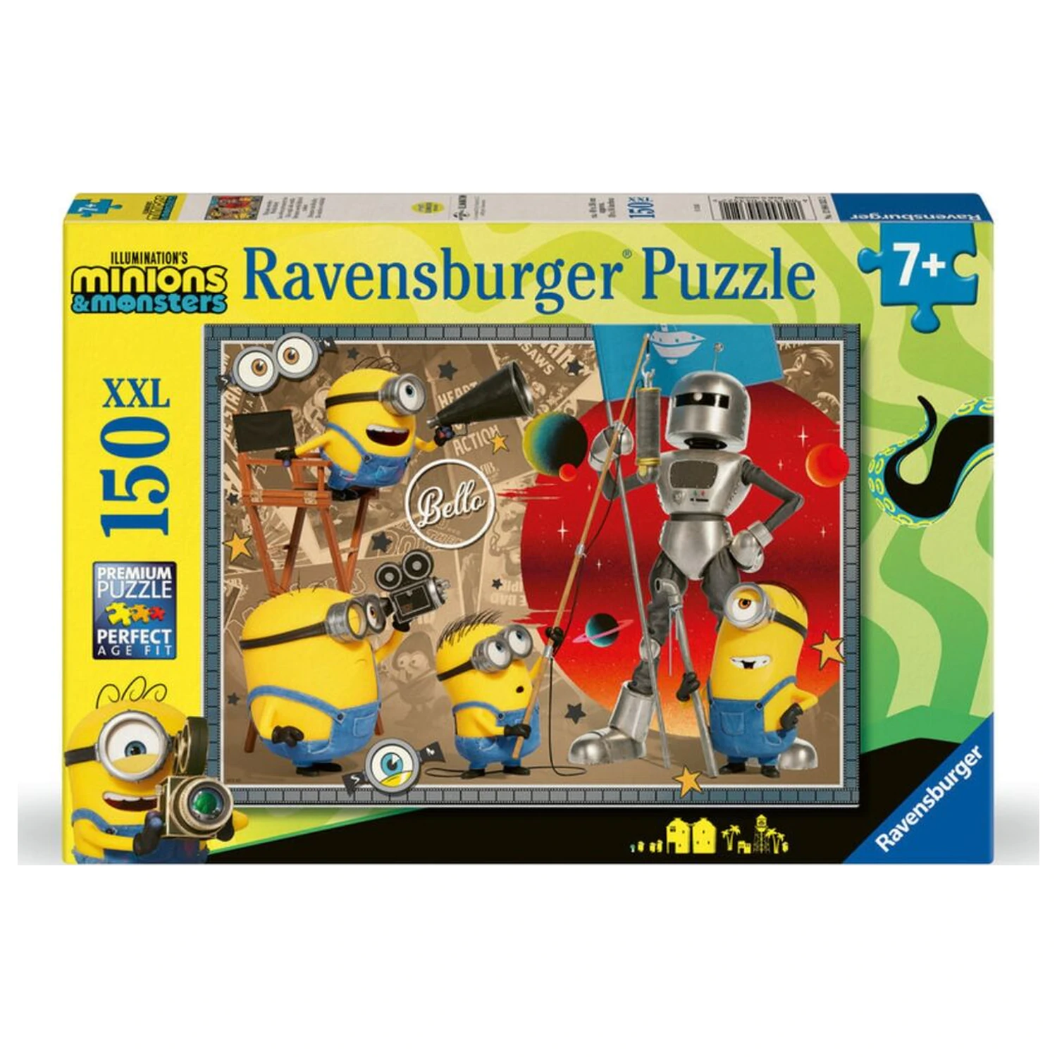 Minions 3 XXL puzzle 150 dílků fotografii produktu