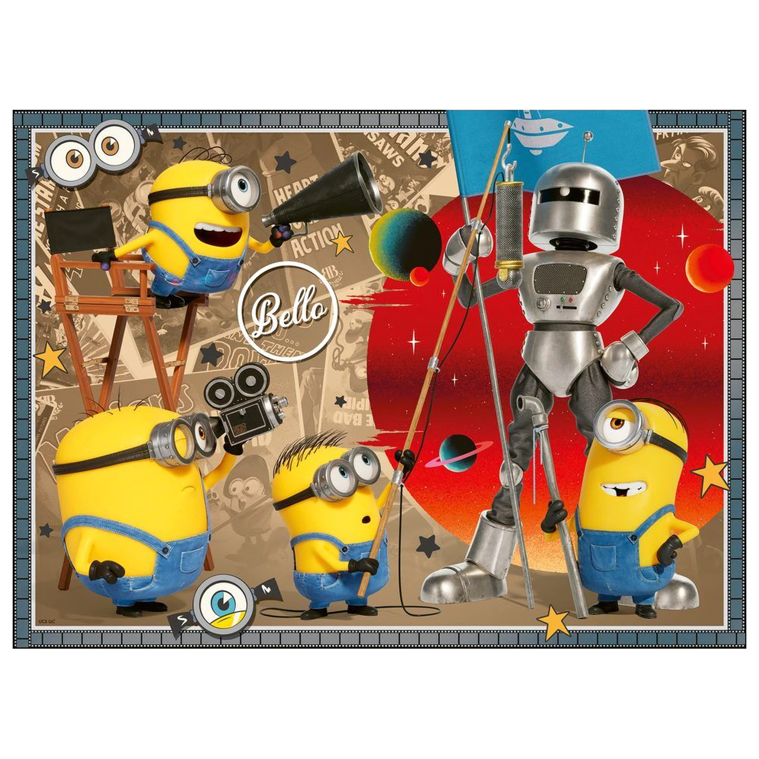Minions 3 XXL puzzle 150 dílků fotografii produktu