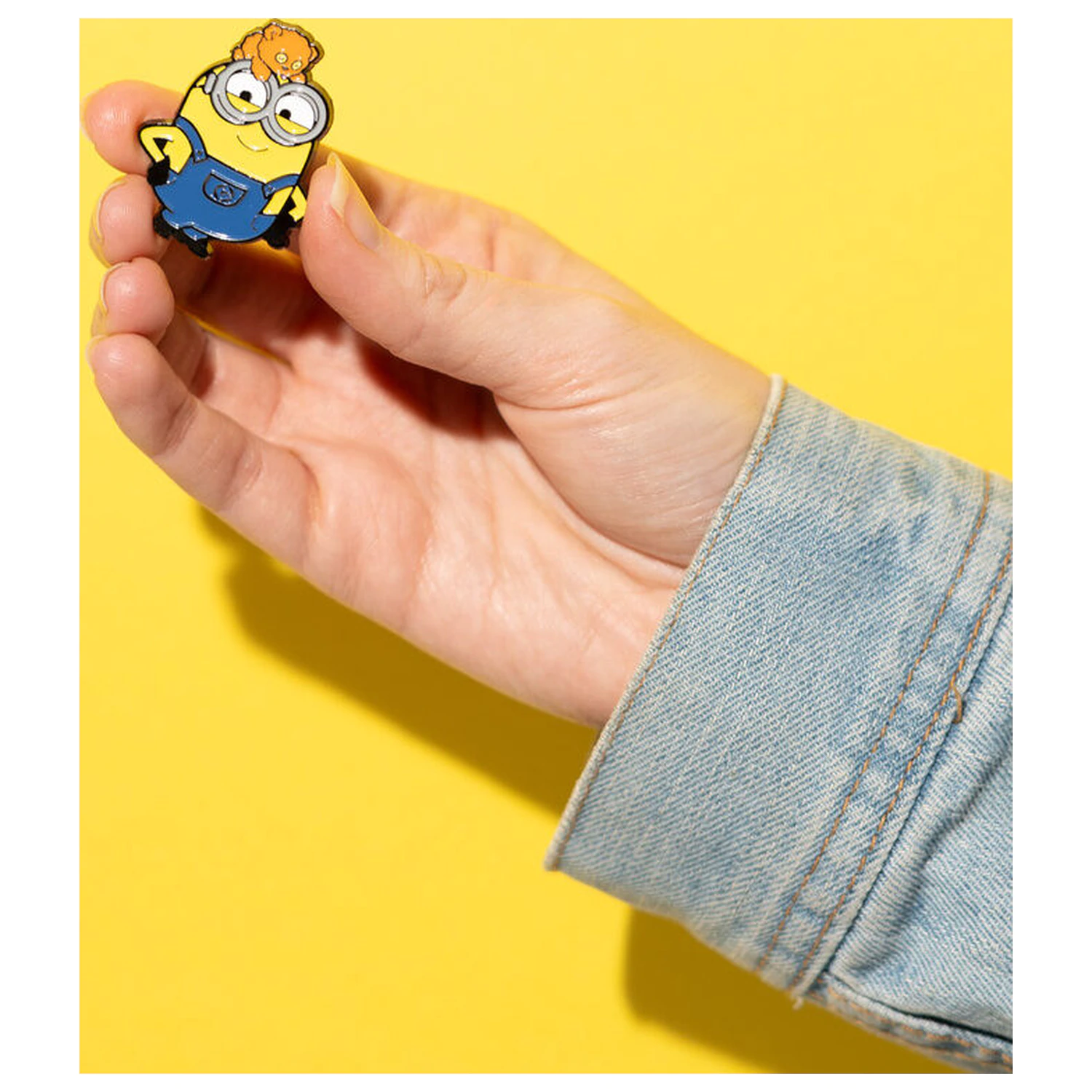 Minions sada 4 odznaků fotografii produktu