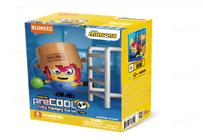 Minions Blokees PreCool Jelly Factory Series 1 Plastic Model Kit 01 Bob the Fruit Keeper / Plastiková stavebnice fotografii produktu