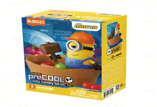 Minions Blokees PreCool Jelly Factory Series 1 Plastikový Model Kit 03 Stuart the Jelly maker fotografii produktu