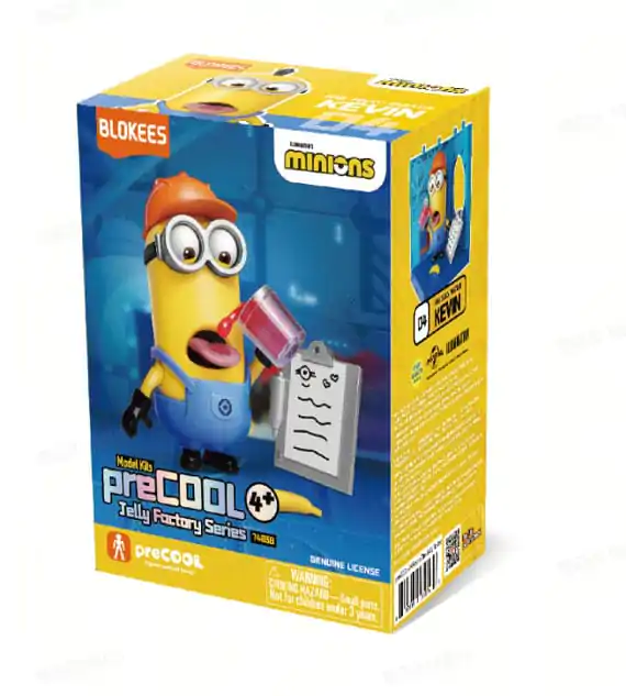 Minions Blokees PreCool Jelly Factory Series 1 Plastikový Model Kit 04 Kevin the Jelly Taster fotografii produktu