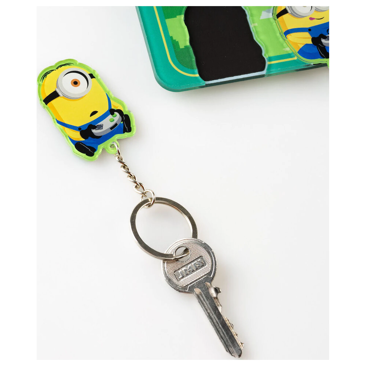 Minions přívěsek na klíče s kroužkem na klíče fotografii produktu