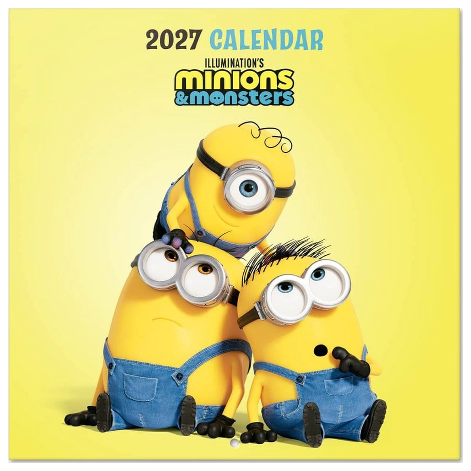 Minions Nástěnný kalendář 2027 30 x 30 cm fotografii produktu