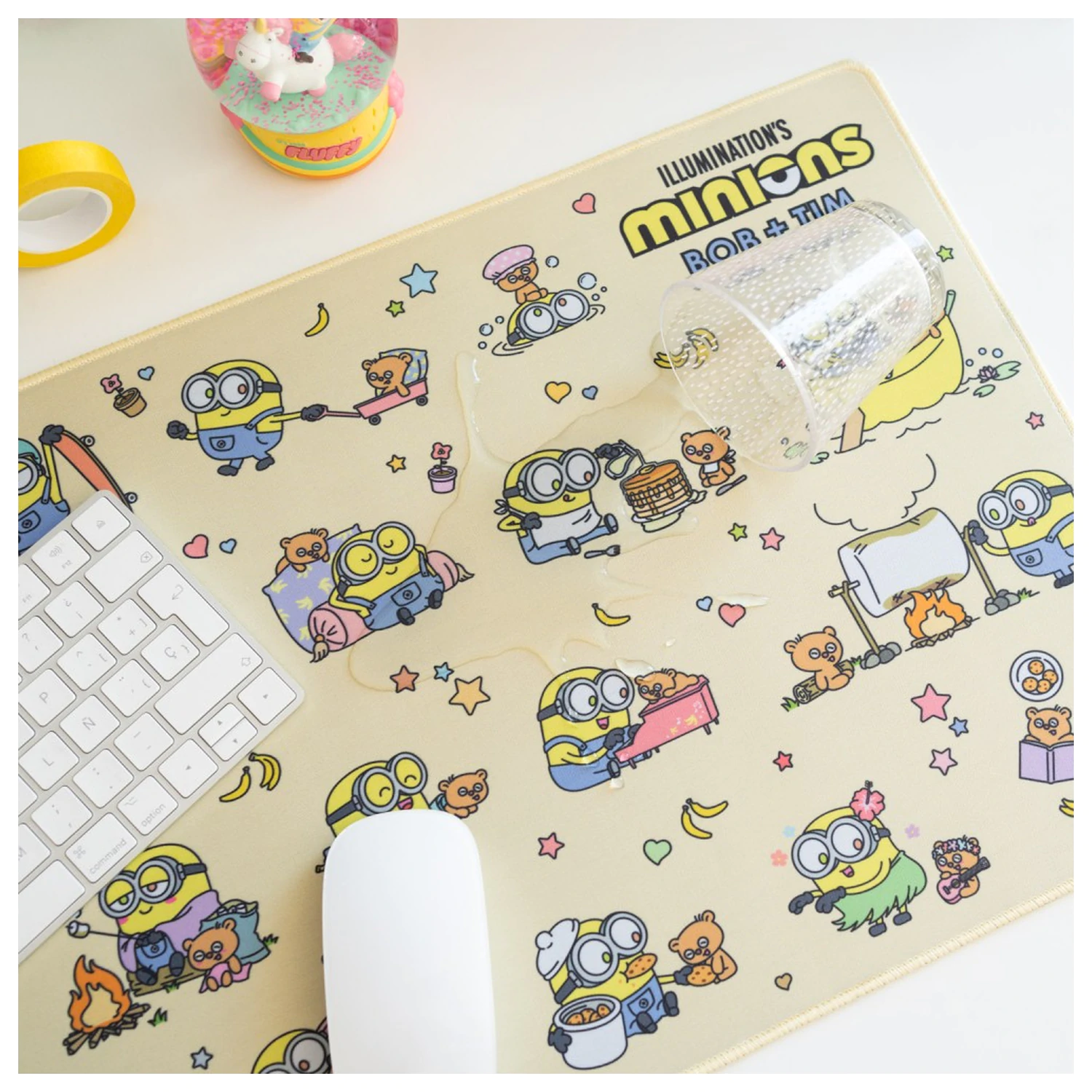 Minions gaming podložka na stůl fotografii produktu