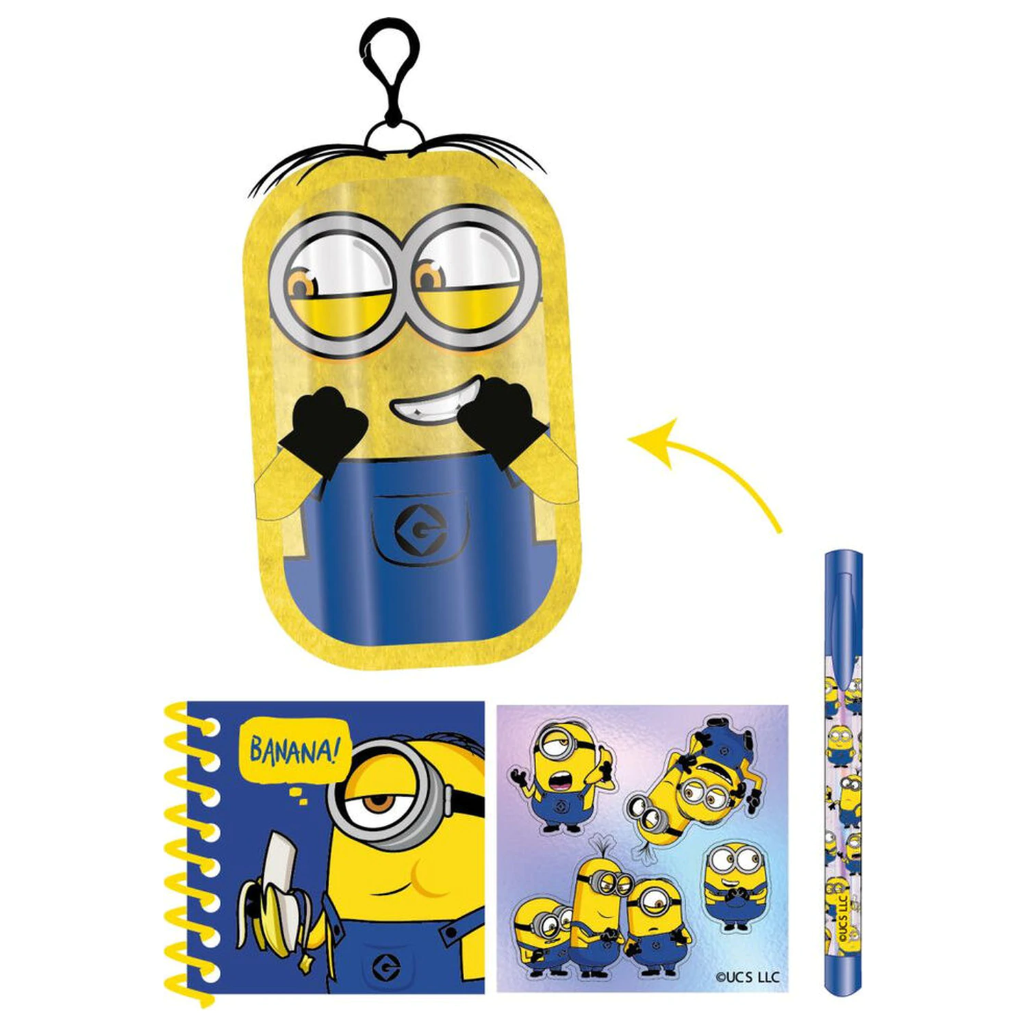 Minions sada papírnických potřeb fotografii produktu