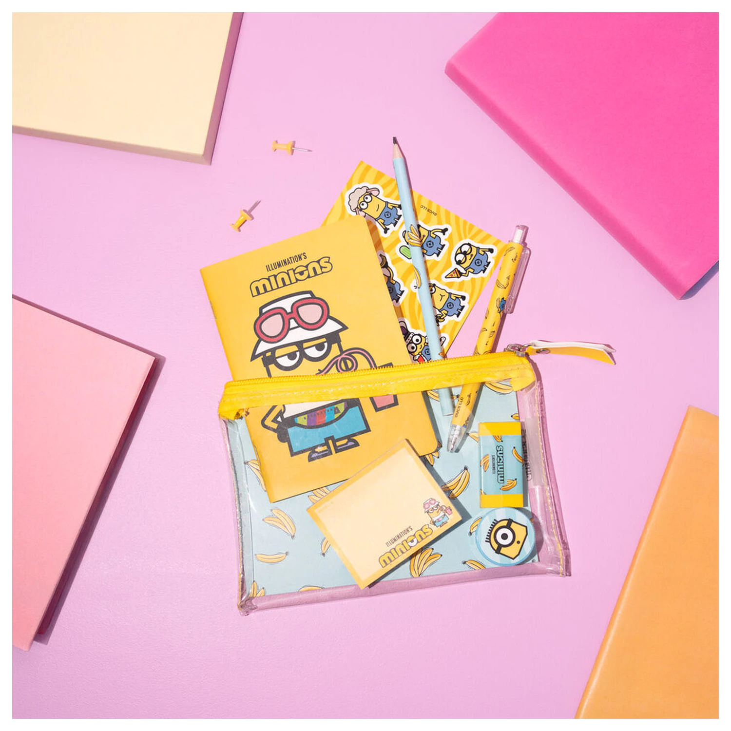 Minions papírenský set fotografii produktu