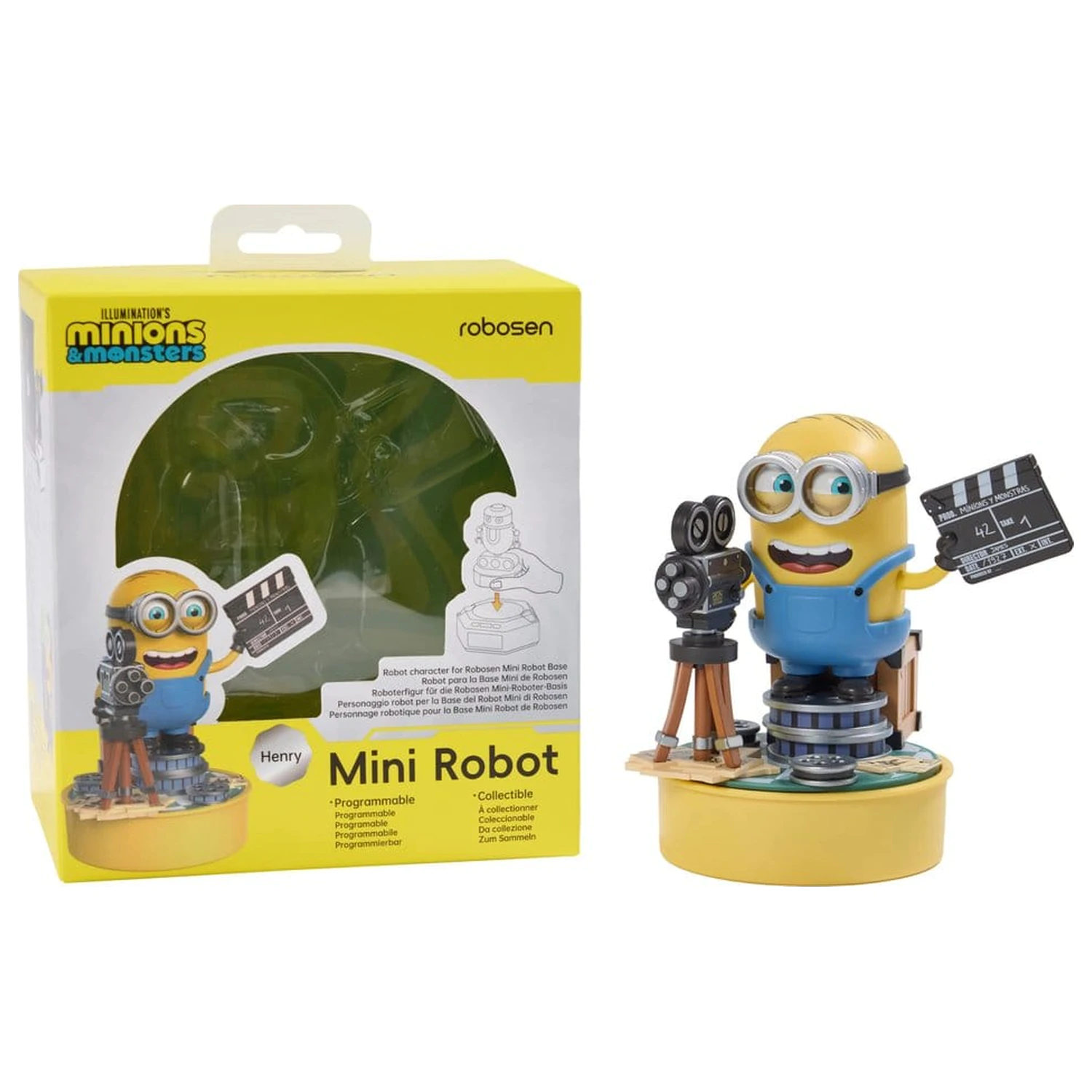 Minions & Monsters Interaktivní mini robot Henry 9 cm *English Version* fotografii produktu