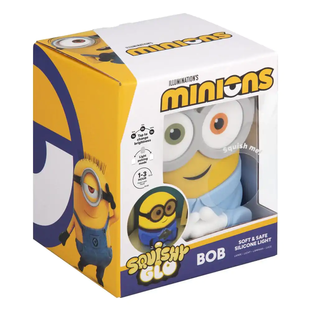 Minions Squishy Svítící silikonová lampička Bob 15 cm fotografii produktu