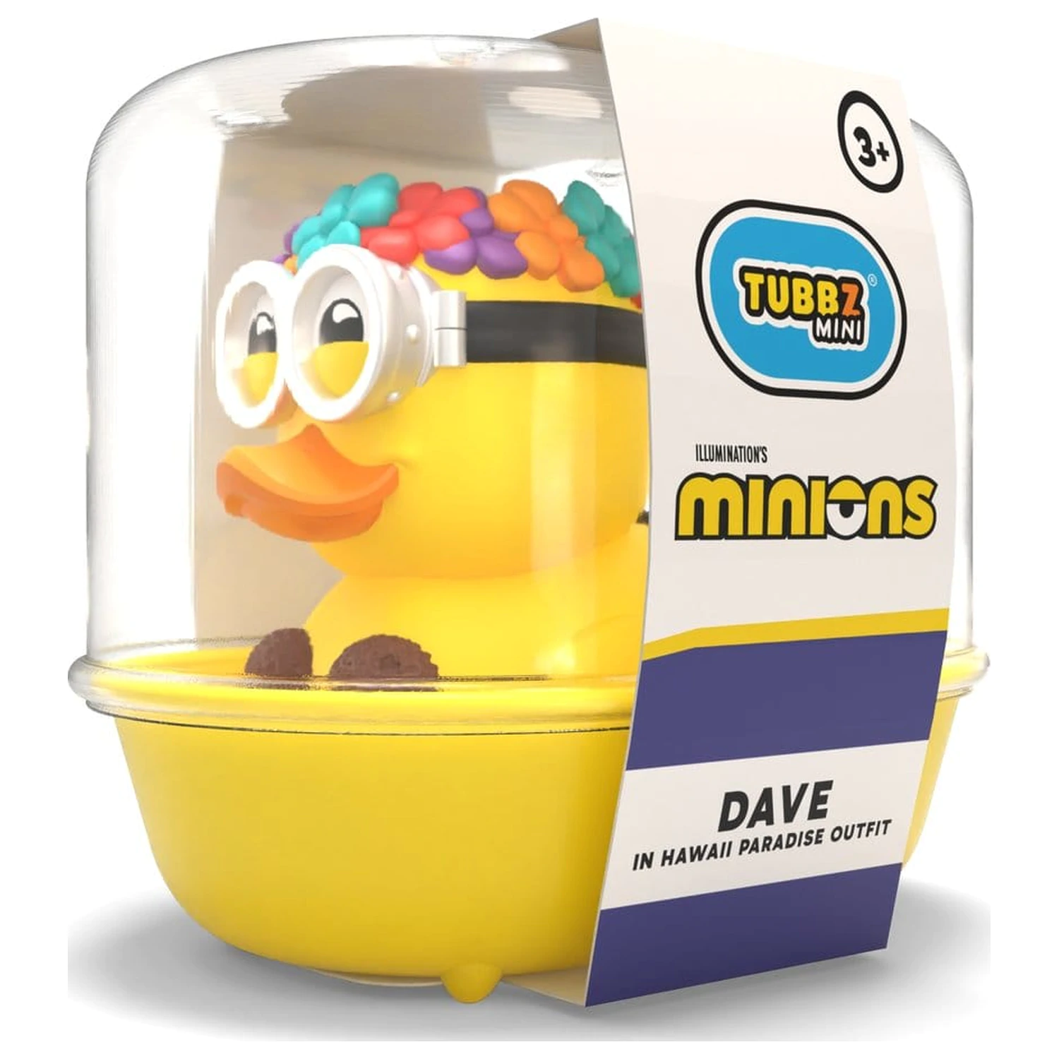Minions Tubbz Mini PVC figurka Dave Hawaii Paradise 5 cm fotografii produktu