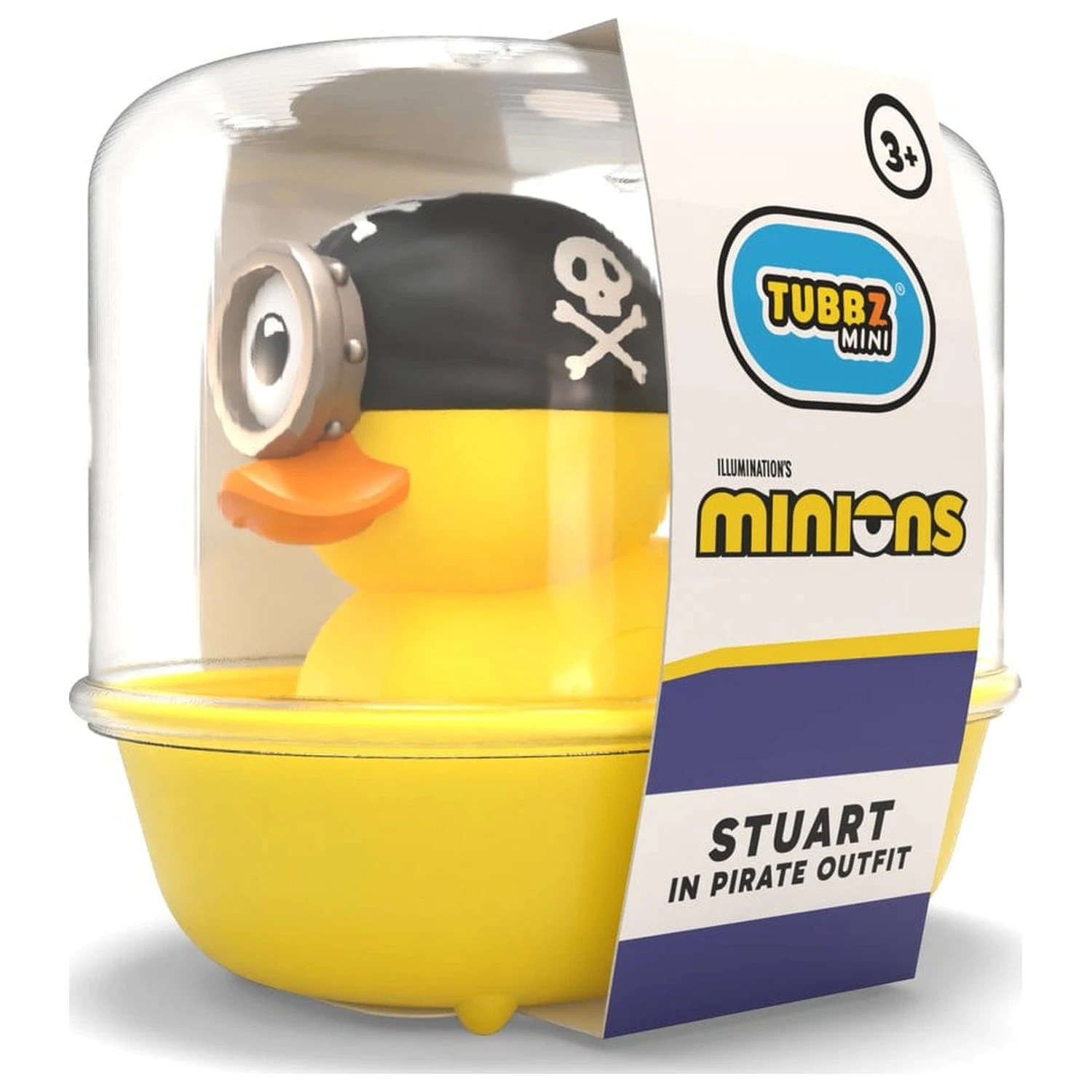 Minions Tubbz Mini PVC figurka Stuart in Pirate Outfit 5 cm fotografii produktu