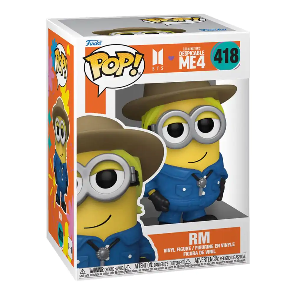 Minions x BTS Funko POP! Rocks vinylová figurka RM 9 cm fotografii produktu