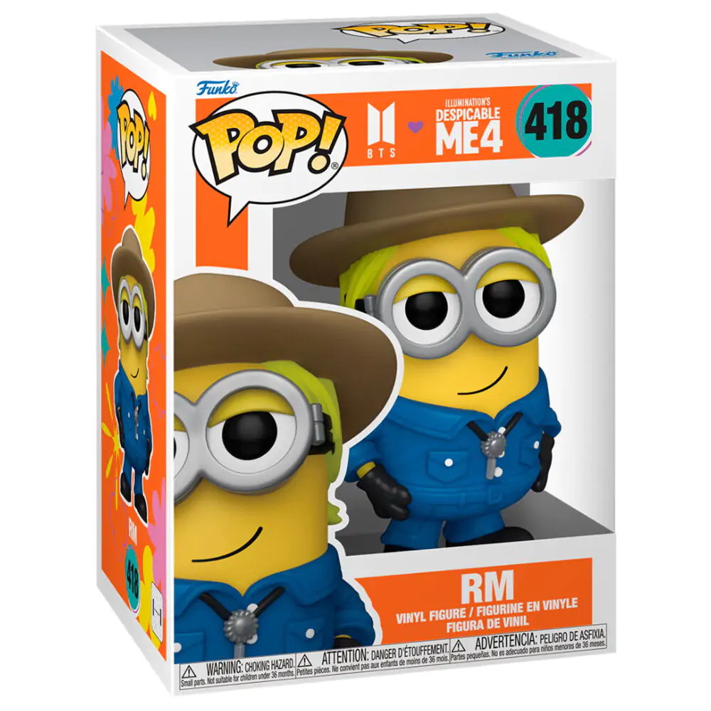 Minions x BTS Funko POP! Rocks vinylová figurka RM 9 cm fotografii produktu