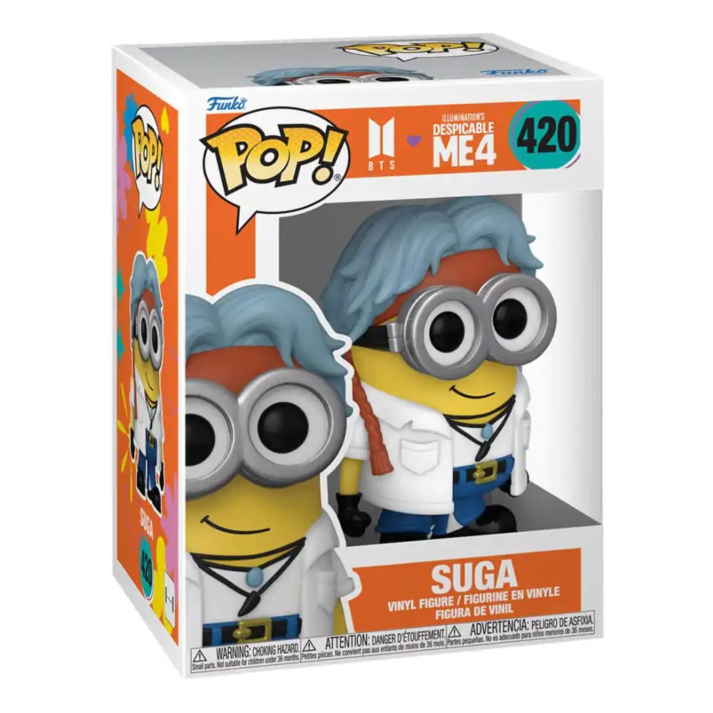 Minions x BTS Funko POP! Rocks Vinylová figurka SUGA 9 cm fotografii produktu