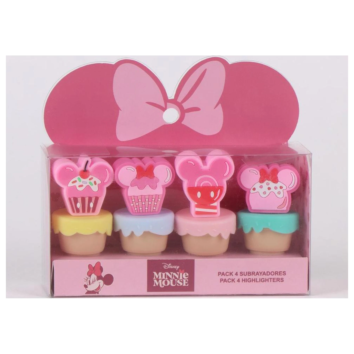 MINNIE balení 4 mini zvýrazňovačů Food fotografii produktu