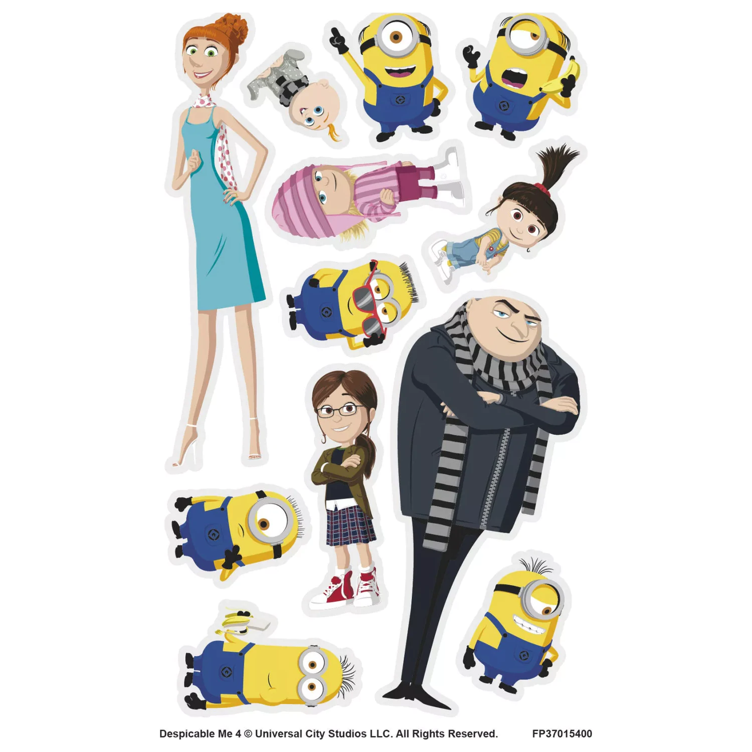 Minions Family Tattoo 12 ks fotografii produktu