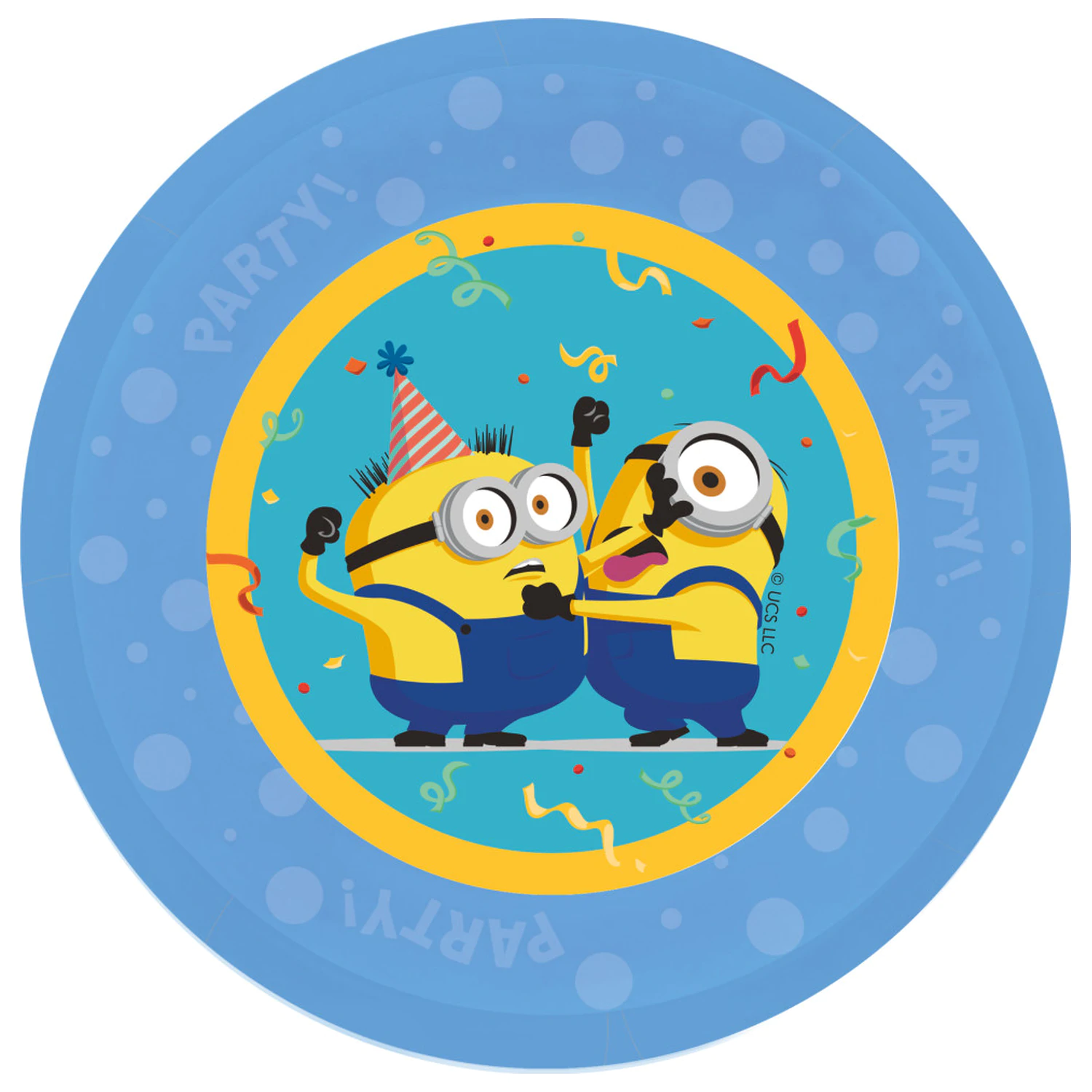 Minions The Rise of Gru micro prémiový plastový jídelní talíř 4dílná sada 21 cm fotografii produktu