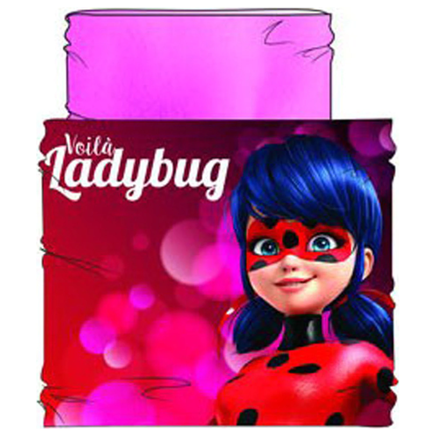 Miraculous Ladybug Power Pink dětský šátek, nákrčník fotografii produktu