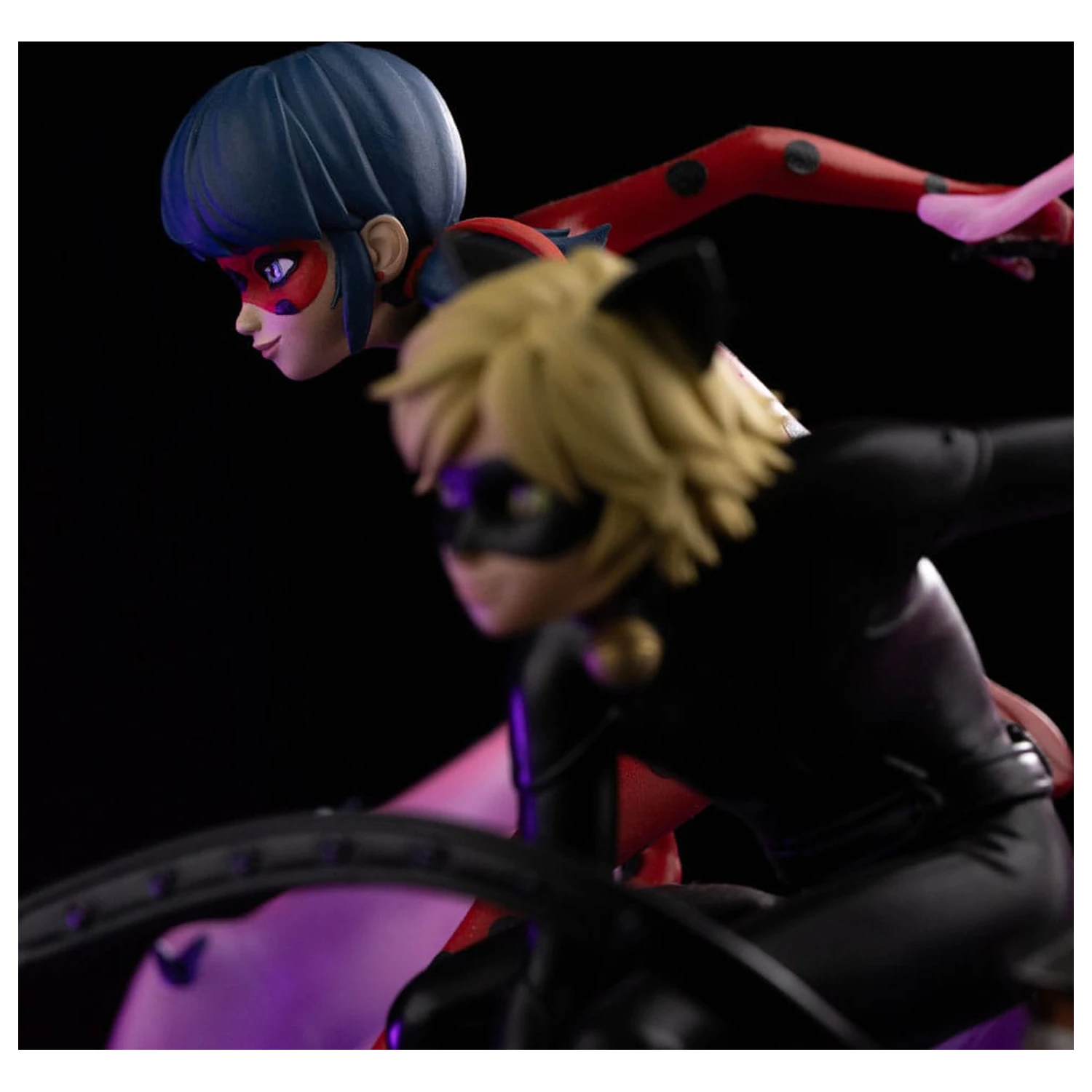 Miraculous Deluxe Art Scale Socha 1/10 Lady Bug and Cat Noir Signed Edition 23 cm fotografii produktu